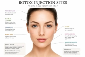 Botox in Bournemouth & Poole botox injection sites